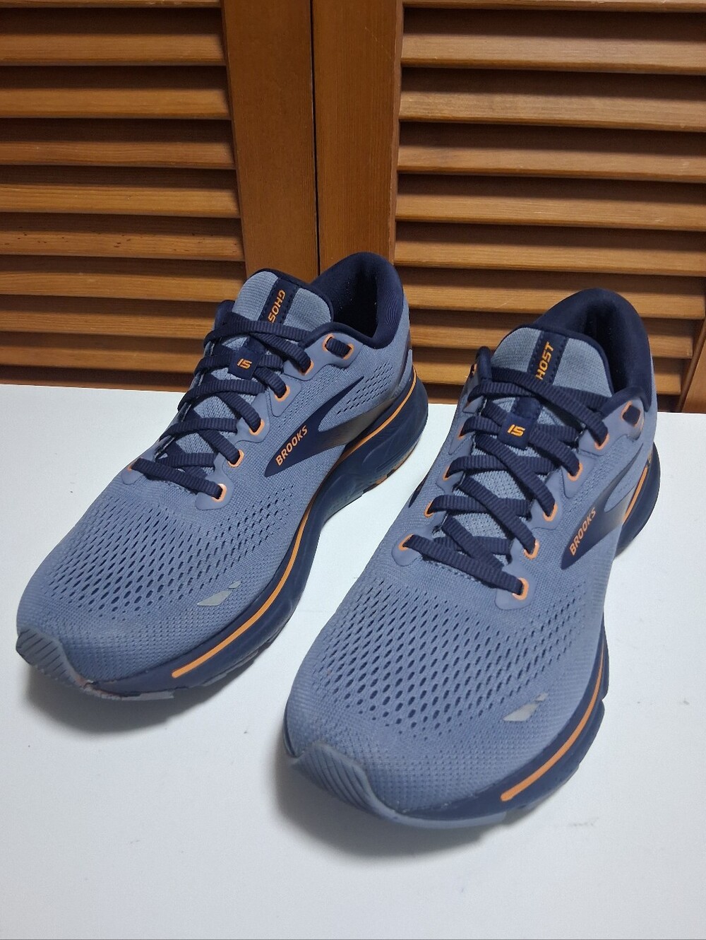 Brooks Ghost 15 Flintstone/Peacoat/Oak Men's Running Shoe * Size: 10
